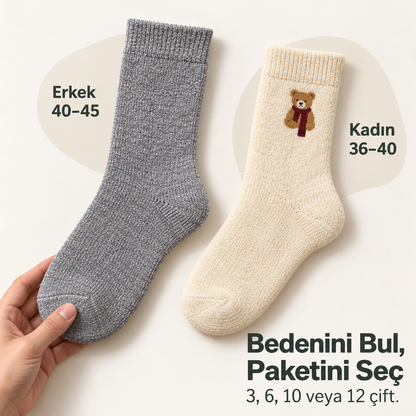 Kışlık Termal Çorap